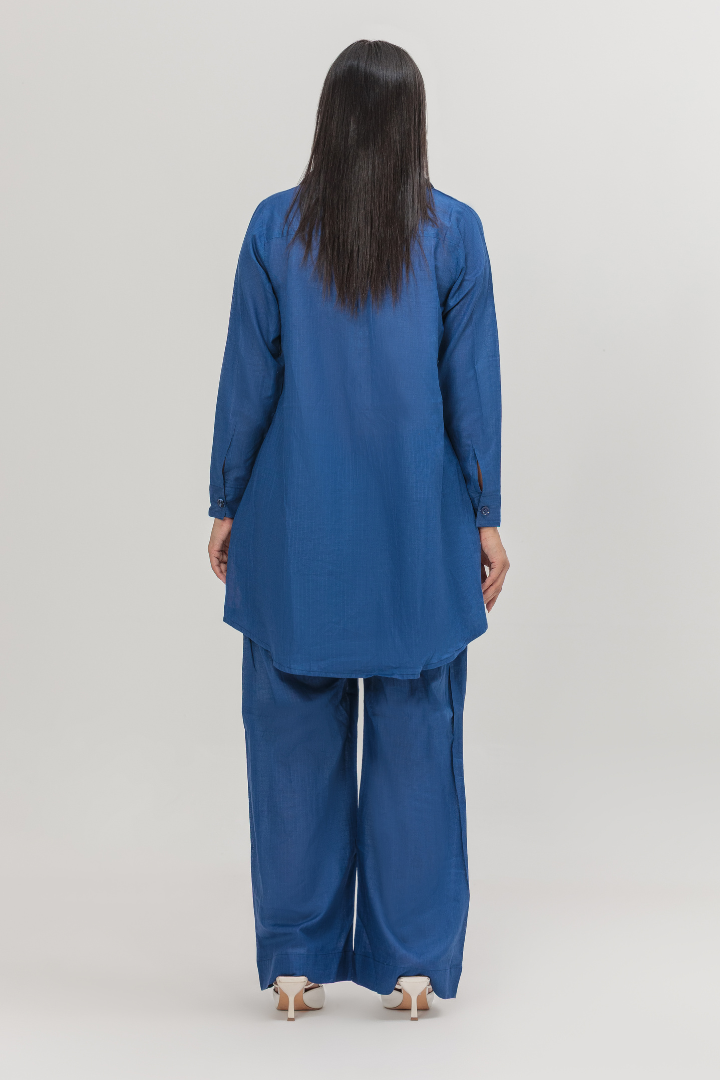 Blue Jay Crosshatch Lawn 2-Piece Stitched Suit