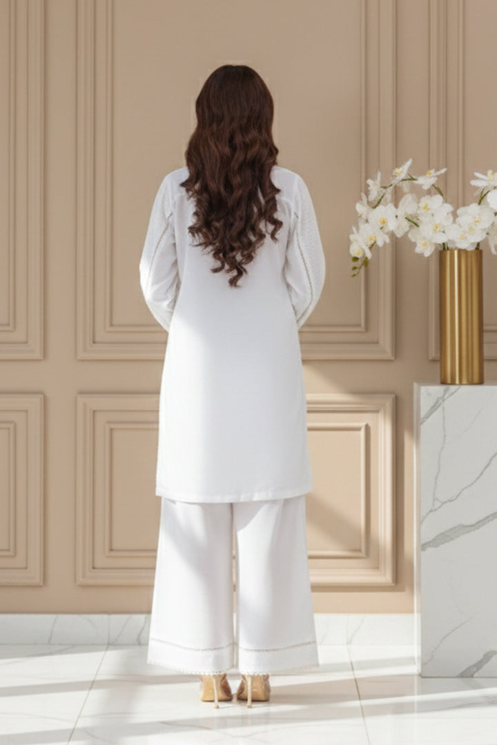 Mercury Chikankari Lawn 2-Piece Stitched Suit