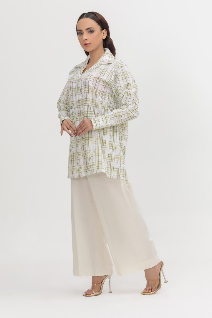 Platinum Fancy Lawn 2-Piece Stitched Suit